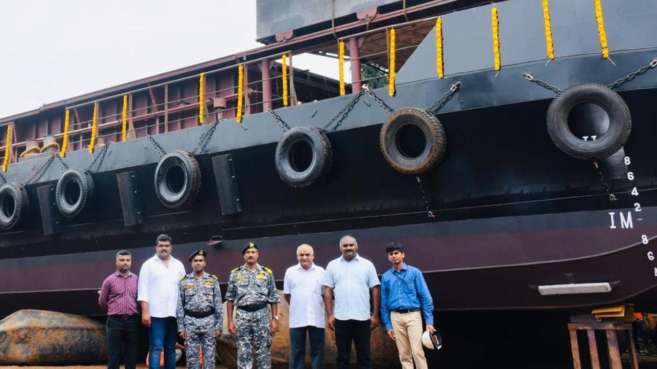Indian Navy gets third missile-cum-ammunition barge