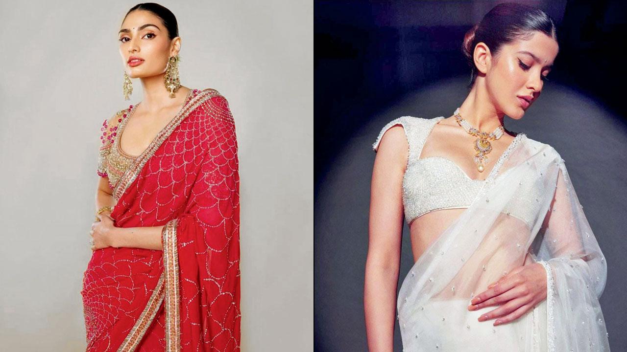 Athiya Shetty (left) Shanaya Kapoor