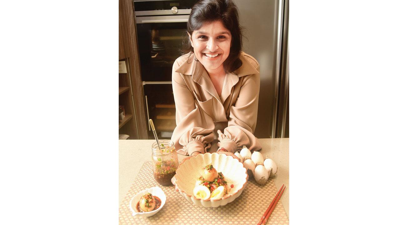 Ayushi Gupta-Mehra created the Korean ‘drug’ eggs recipe to experiment with ingredients found commonly in the kitchen