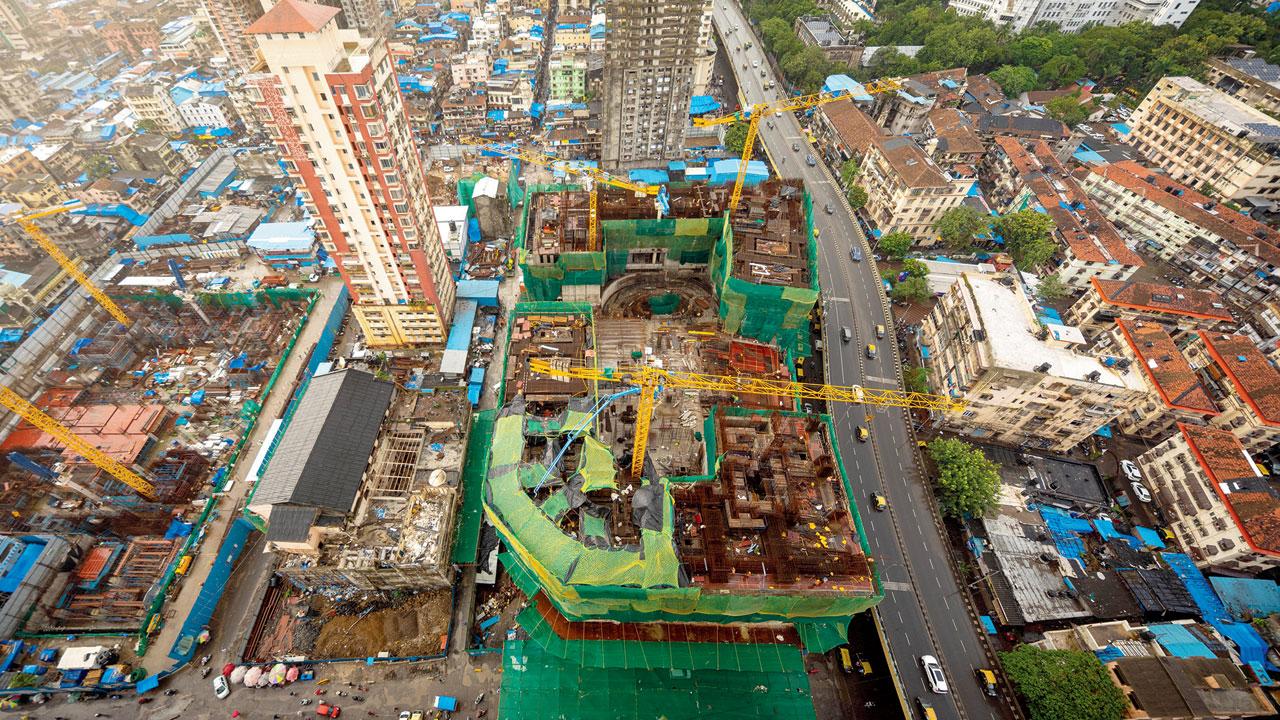 The ongoing second phase of the redevelopment project