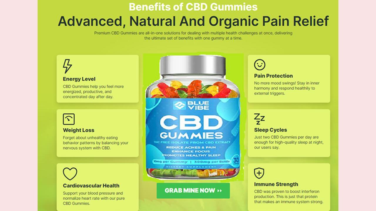 Blue Vibe CBD Gummies (Is Blue Vibe CBD Gummies Safe) Customer Warning Dr Blue  Vibe CBD Gummies Where To Buy? Risk Free Ingredients OFFICIAL 2023 Alert Blue  Vibe CBD Gummies!