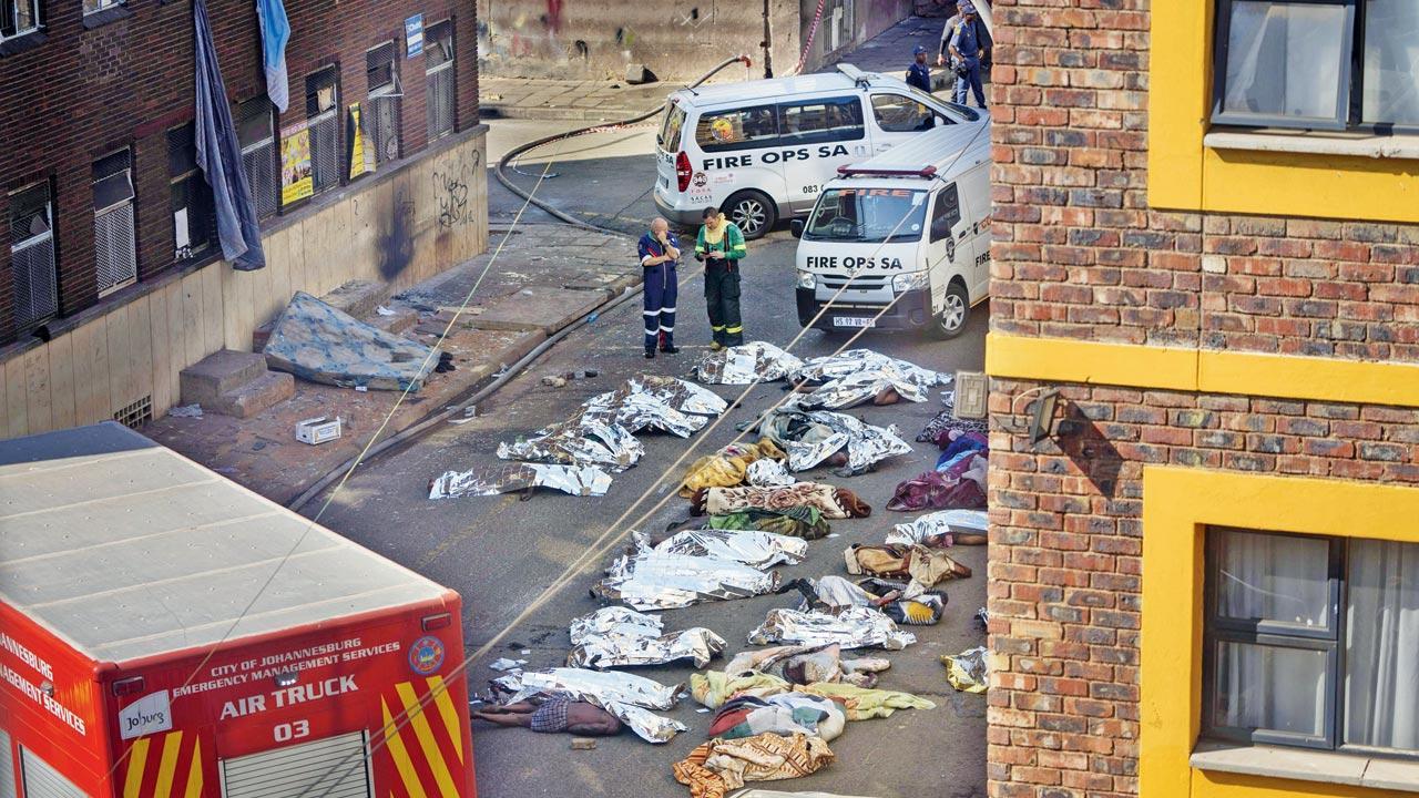 Building fire in Johannesburg kills at least 73