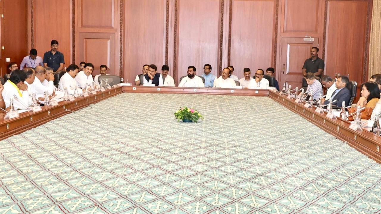 IN PHOTOS: CM Eknath Shinde chairs meeting on Dhangar quota demand