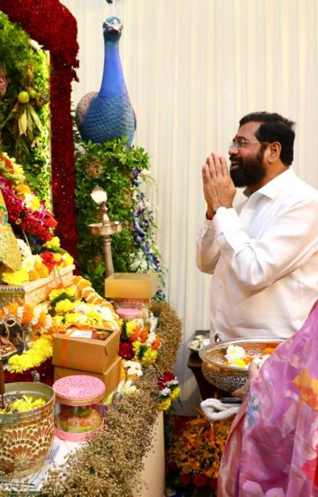 CM Shinde had on Tuesday also wished for the prosperity of the farmers and the citizens of the state