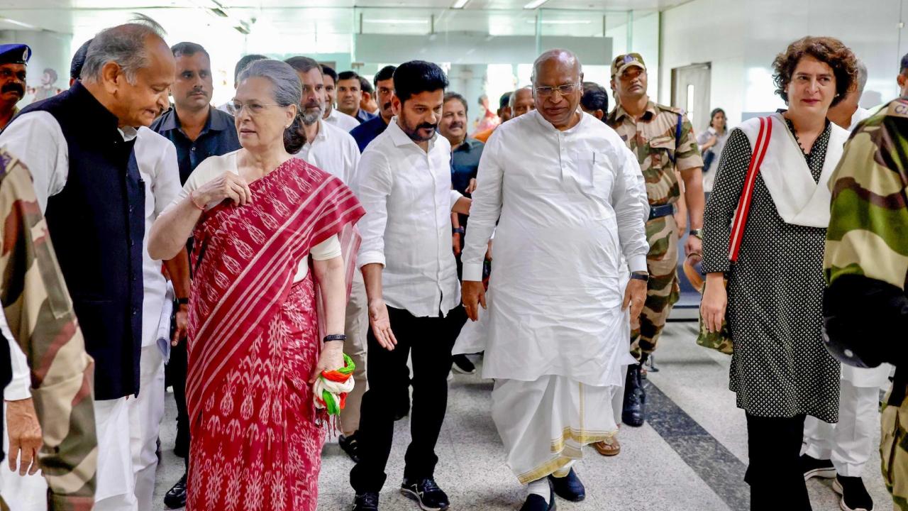 Before the start of the CWC meeting, the first in many years held outside Delhi, Congress chief Kharge said his party has fought for and ushered in democracy, social justice, progress and equality in the country and will continue to fight to preserve national integrity and unity in diversity