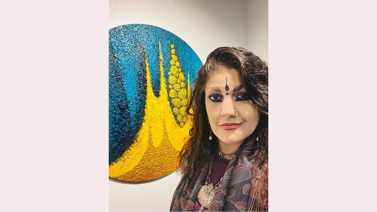 My paintings depict the strength & beauty of nature in some way or other says Sonali Durga Chaudhuri