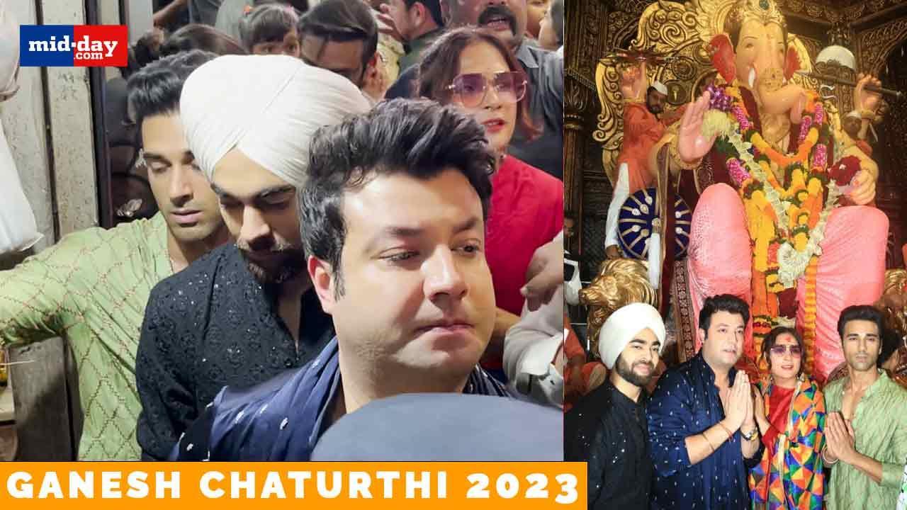 Ganesh Chaturthi 2023: Fukrey 3 Cast At Lalbaugcha Raja Pandal | Richa Chadha |