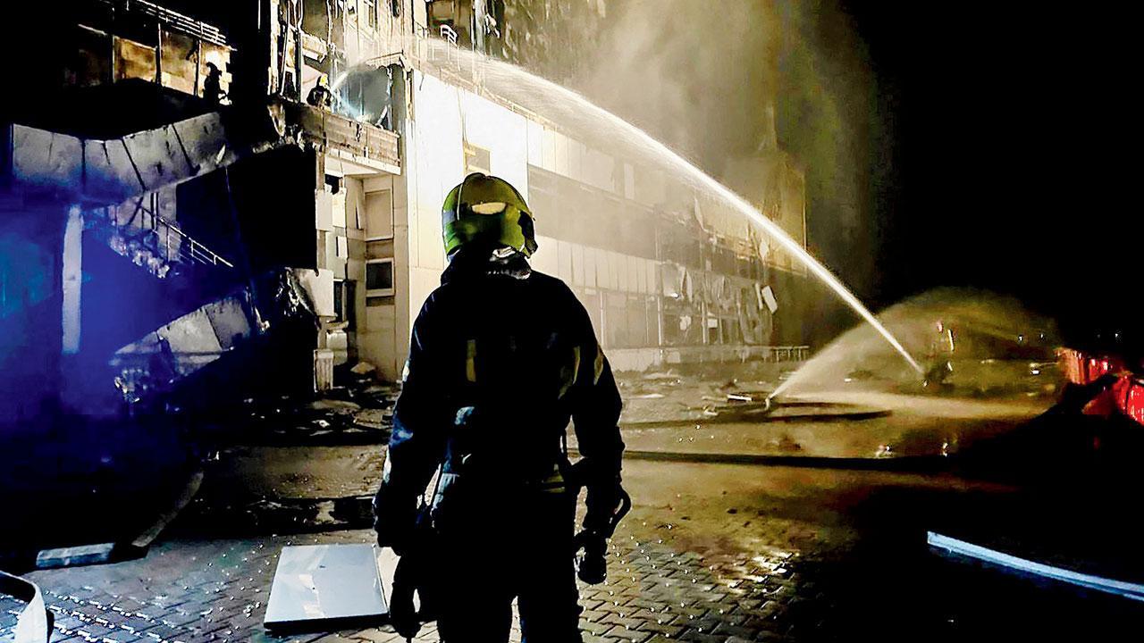 Russian strike damages port, grain infrastructure