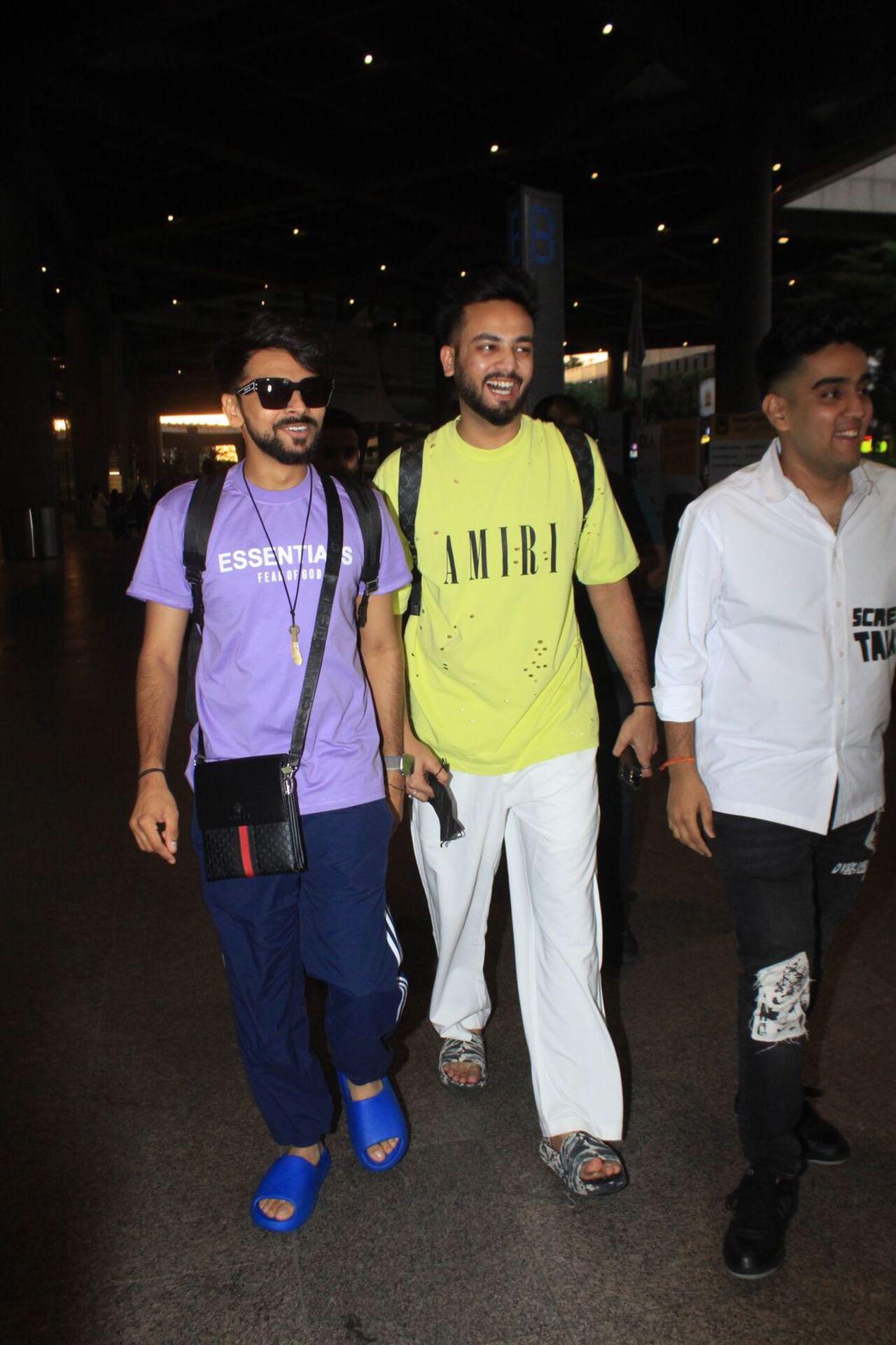 Bigg Boss OTT 2 winner Elvish Yadav was snapped at the airport