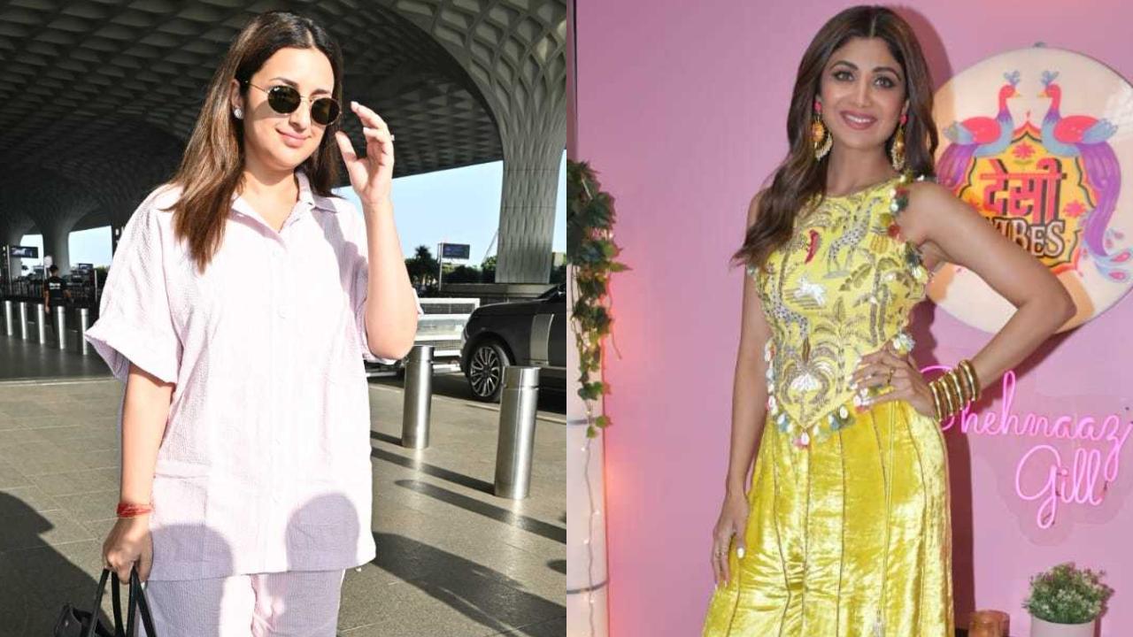 Spotted in the city: Parineeti Chopra, Shilpa Shetty and others