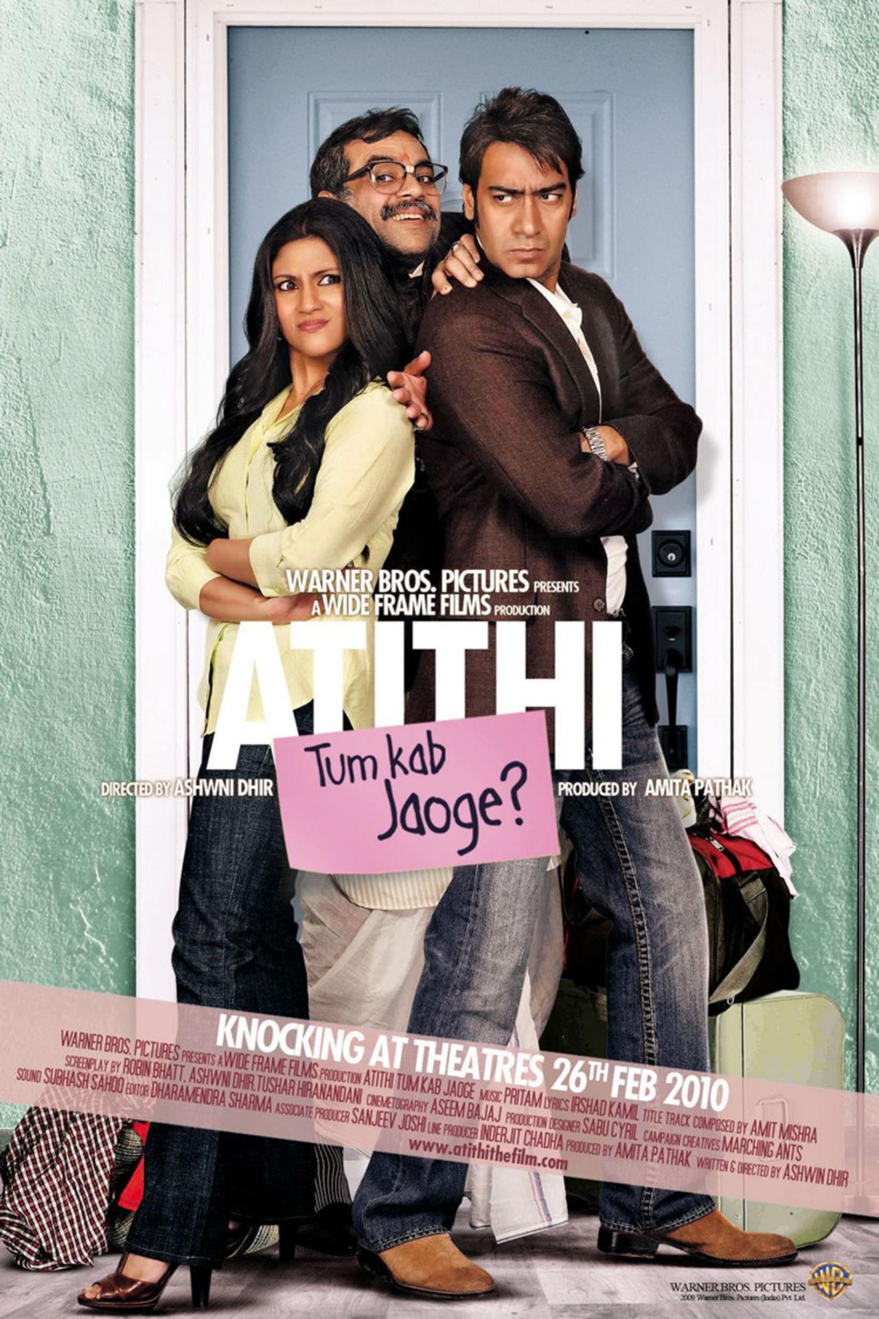 'Atithi Tum Kab Jaoge?' is a delightful Indian comedy film that revolves around the unexpected arrival of an unwanted houseguest, portrayed by the legendary actor Paresh Rawal, into the lives of a middle-class couple, played by Ajay Devgn and Konkona Sen Sharma