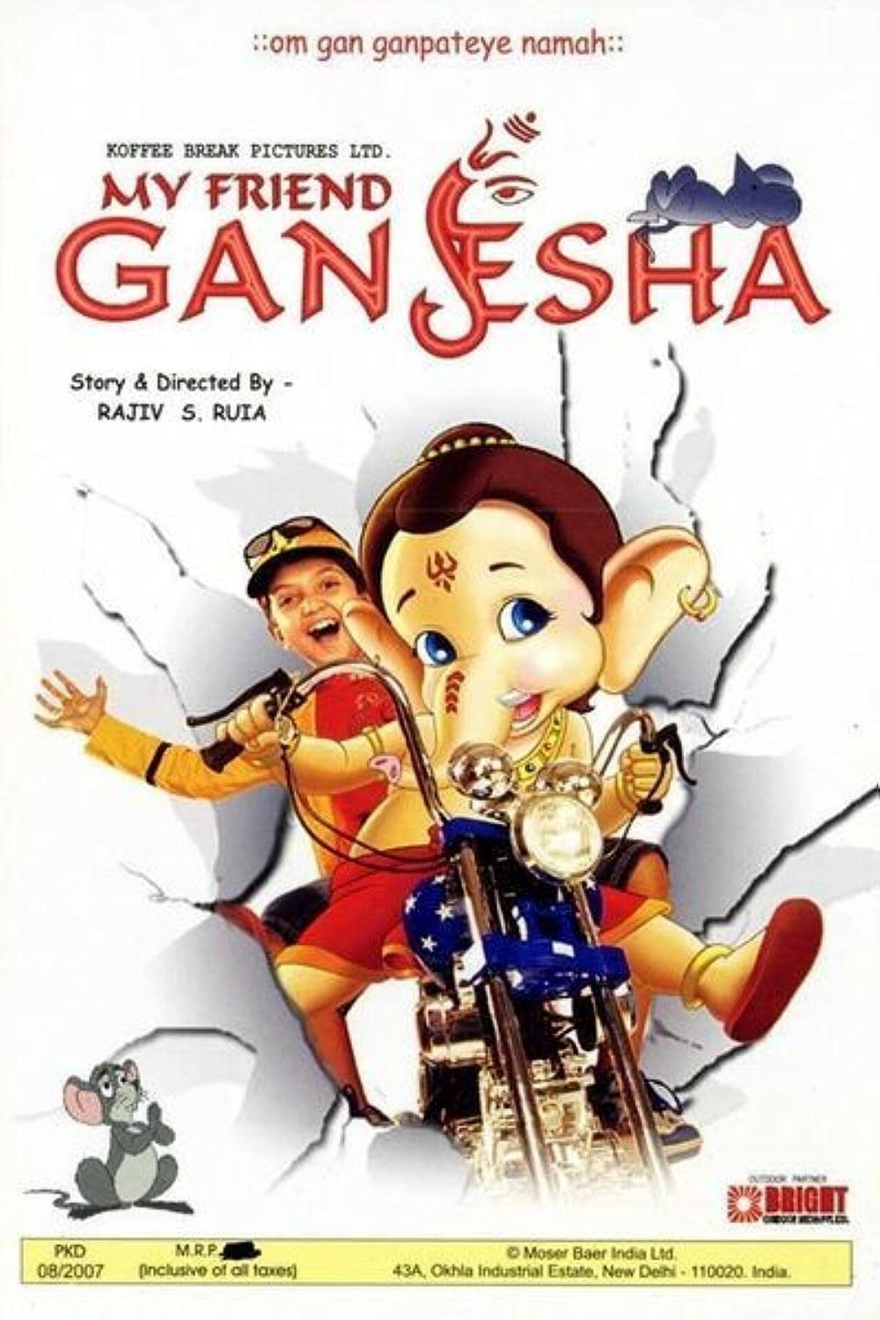'My Friend Ganesha' is a heartwarming Bollywood film that beautifully blends the innocence of childhood with the divine presence of Lord Ganesha. This enchanting tale follows the adventures of an imaginative young boy named Kanhu, who befriends an endearing idol of Ganesha