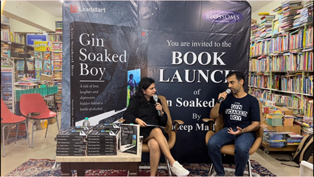 Gin Soaked Boy – A Poignant And Relevant Book On Mental Health By Sandeep Mathew And Published By Leadstart.