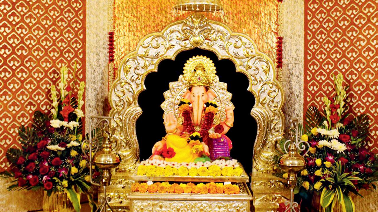 They celebrated 130 years of the pandal with grandeur last year