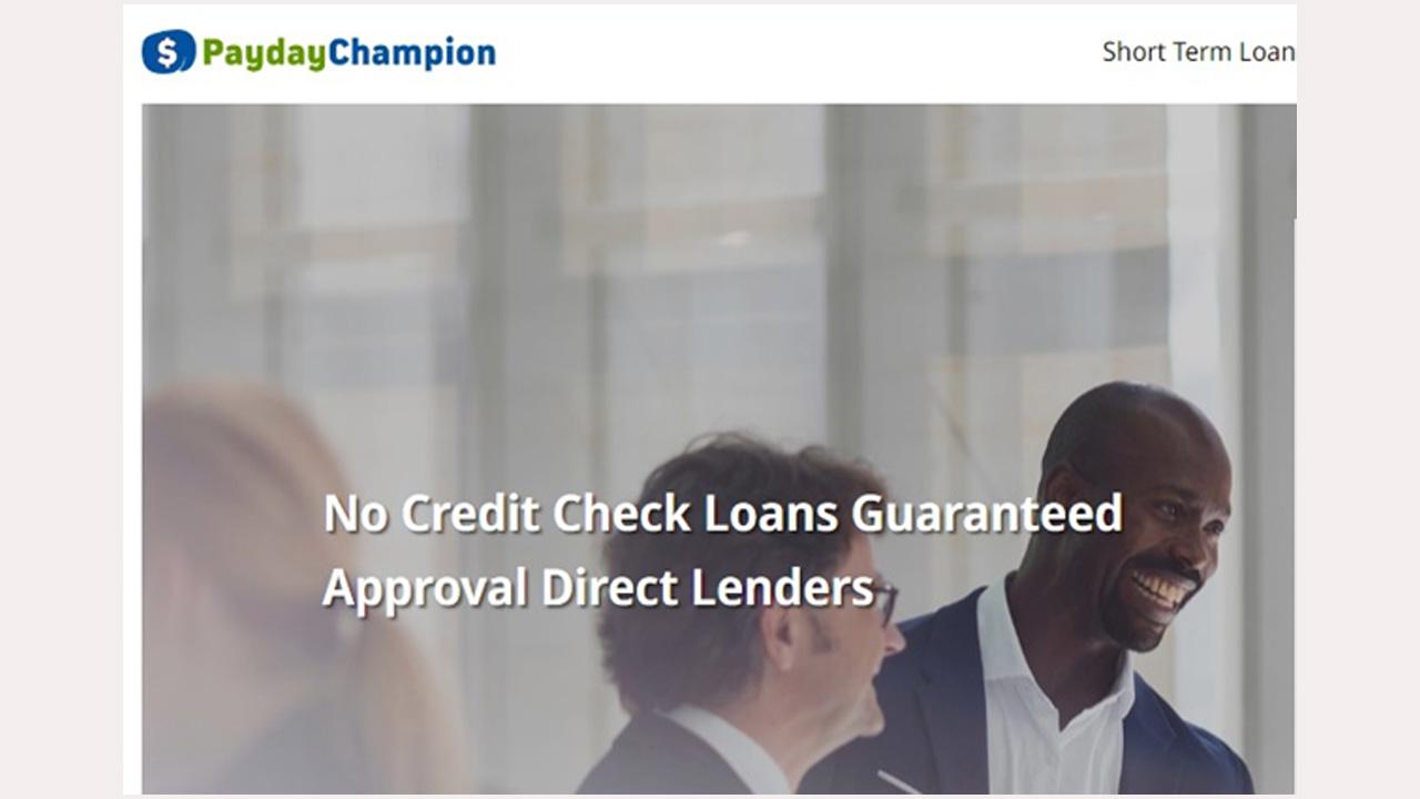 Short term loan no credit sale check