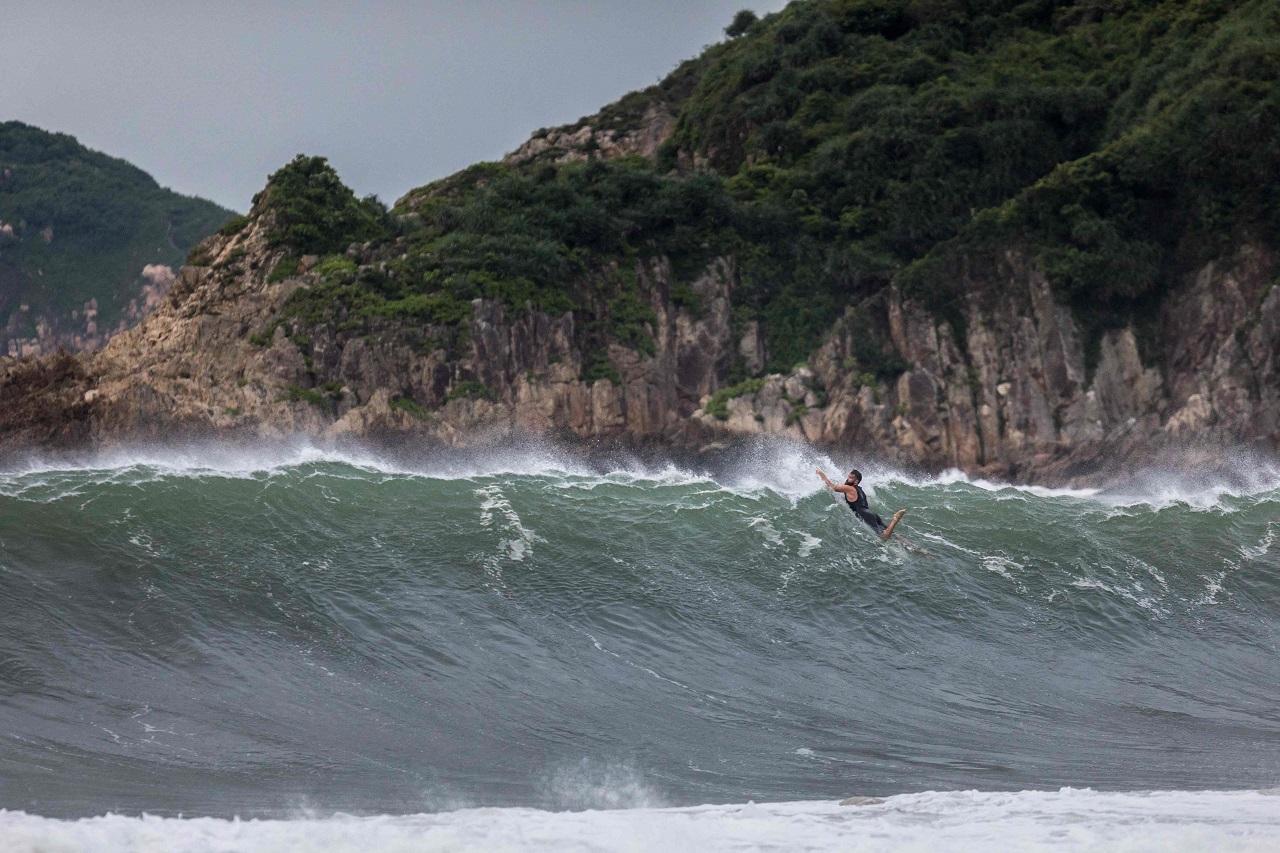 The observatory's director Chan Pak-wai said on Thursday the alert might be upgraded to a No. 10 signal if the strength of the winds reached hurricane levels. The No. 10 hurricane signal is the highest warning under its system and was last hoisted when Super Typhoon Mangkhut hit Hong Kong in 2018