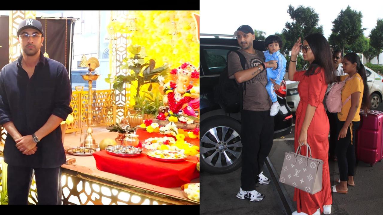 Spotted in the city: Harbhajan Singh jets off for RagNeeti's wedding