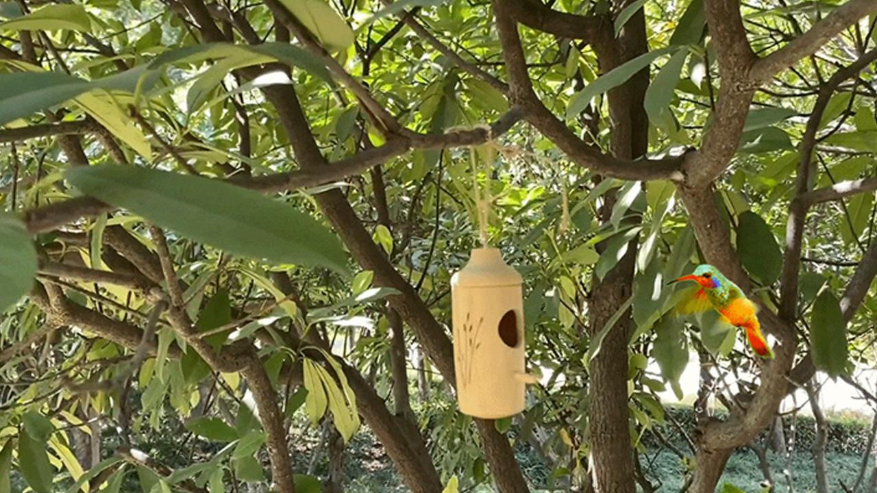Sherem Wooden Hummingbird House Reviews