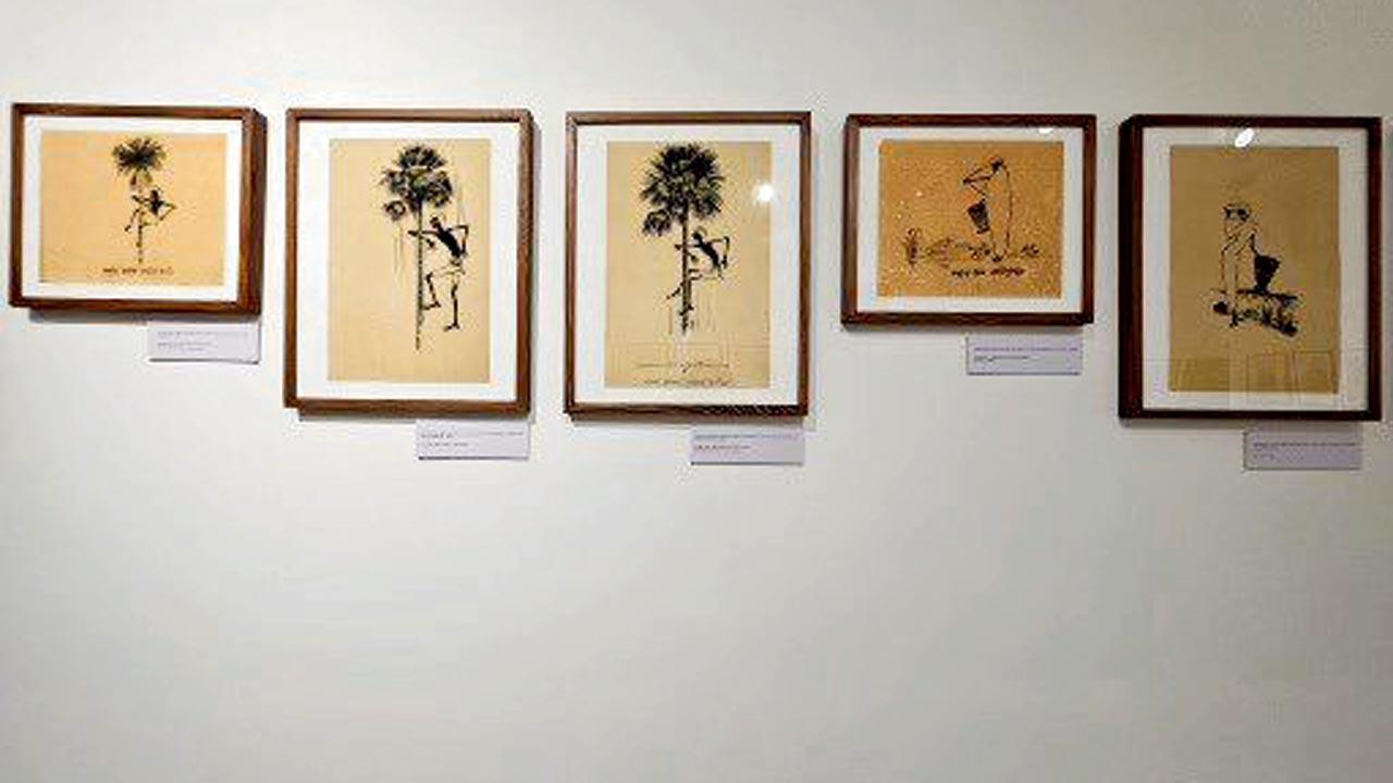 The exhibition Vision & Visuals: Jatindrakumar Sen showcases cartoonist Jatindrakumar Sen’s illustrations for the stories written by Bengali humourist Rajshekhar Basu better known by his pen name Parashuram