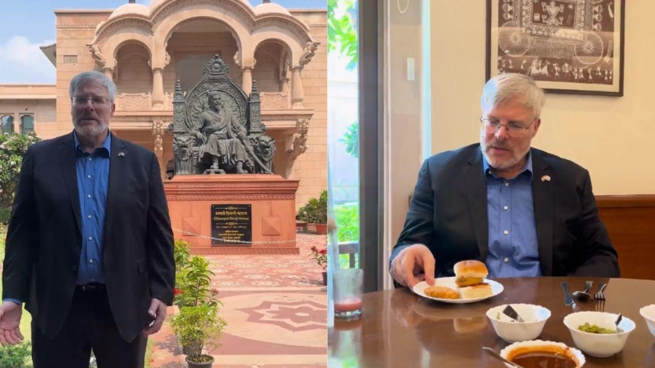 Ganesh Chaturthi 2023: Israeli envoy Naor Gilon relishes Maharashtrian cuisine