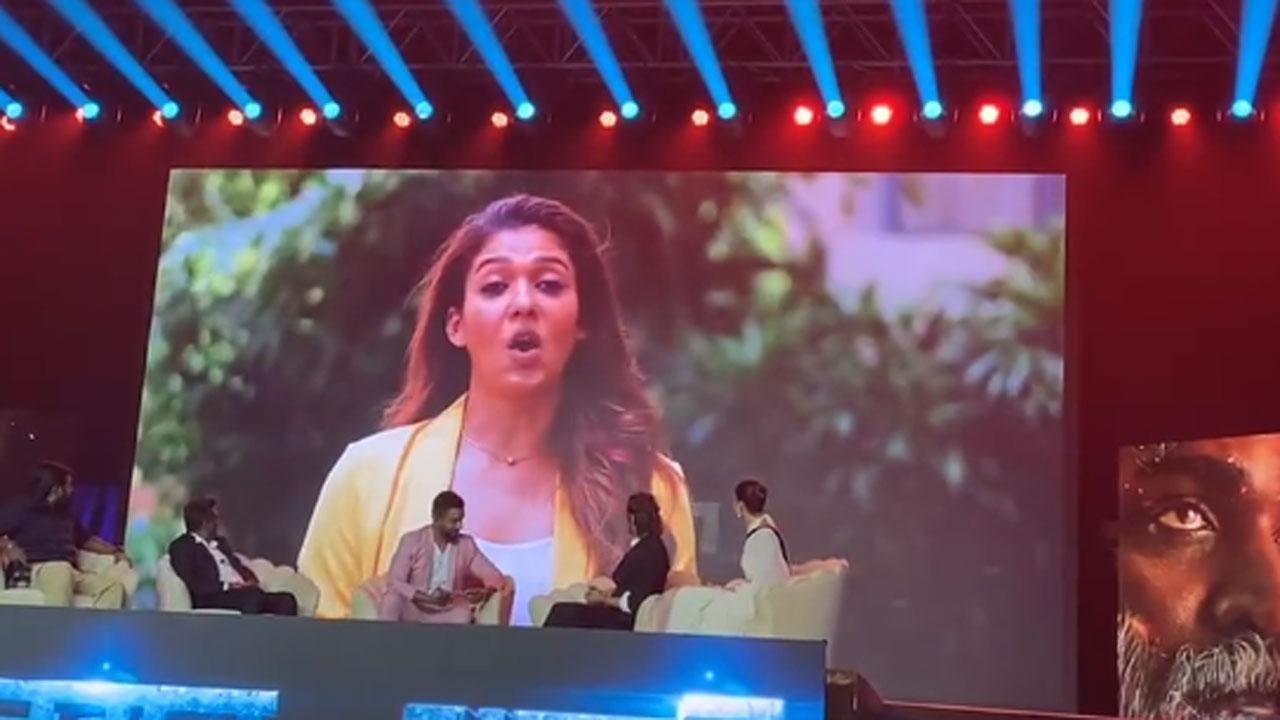 SRK sings birthday song for Nayanthara's mother at 'Jawan' success press meet