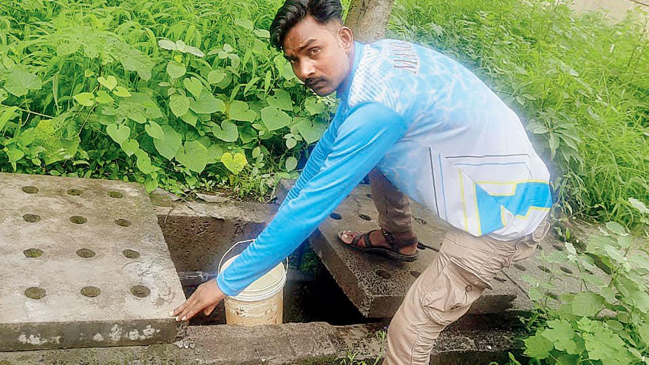 Karrm residents turn to rain and nullahs for water