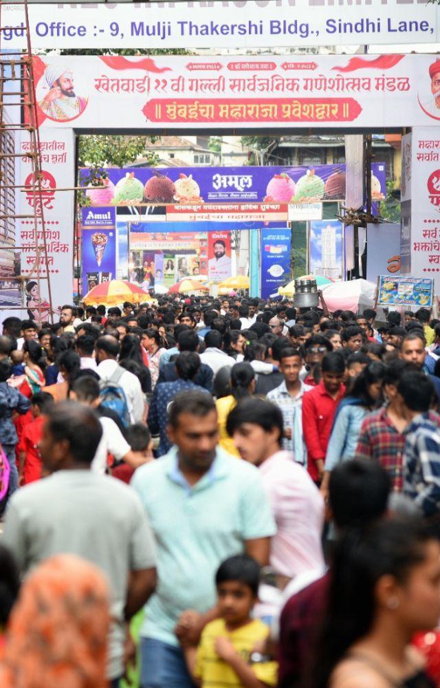 Ganeshotsav in Mumbai`s Khetwadi