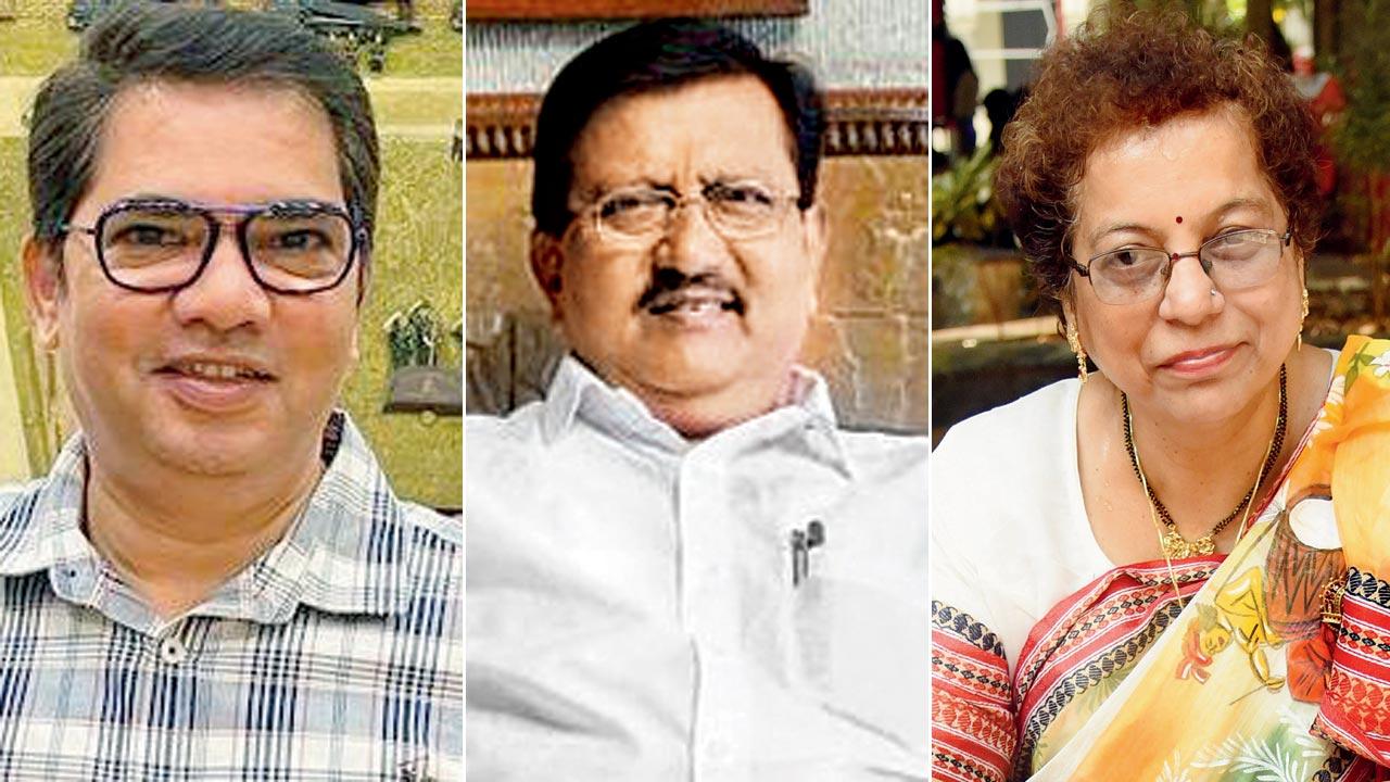 Virendra Pawar, Prakash Shengde and Dr Anita Rane- Kothare