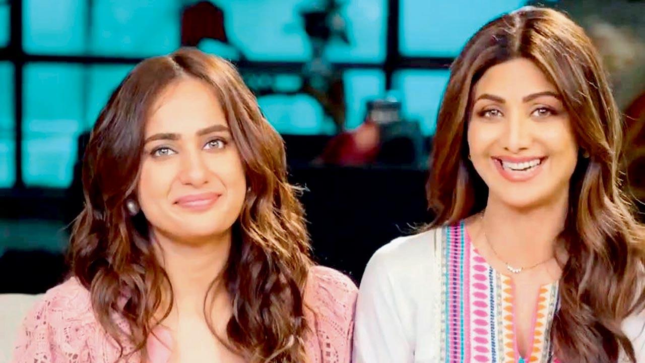 Kusha Kapila and Shilpa Shetty