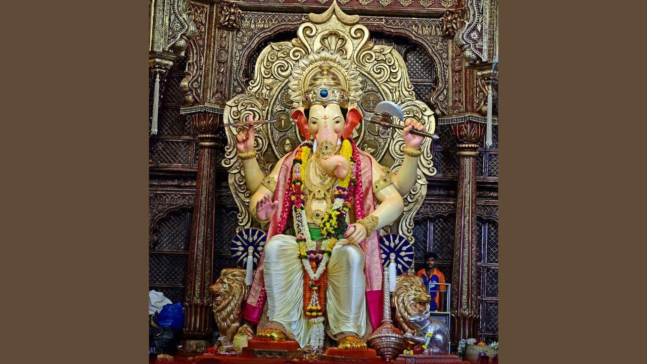 IN PHOTOS: Lalbaugcha Raja is called Navsacha Ganapati, here’s why