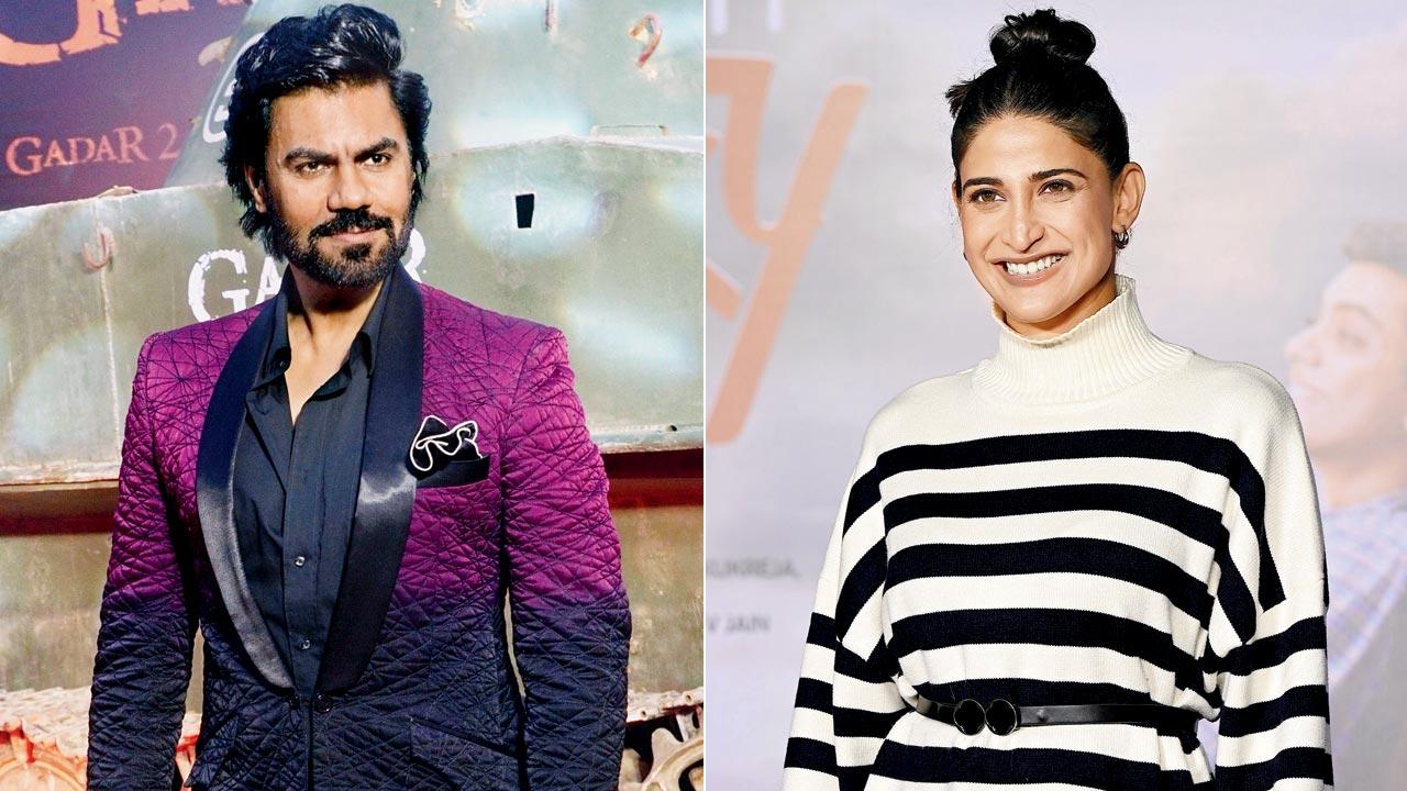 Gaurav Chopra, has been dubbing in Hindi for the Avengers character Thor, which helped him segue into the audio fiction space; (right) Aahana Kumra says that in lending one’s voice for audio fiction, the focus shifts from obsessing about how you look on camera to how you sound on the microphone. Pics/Getty Images