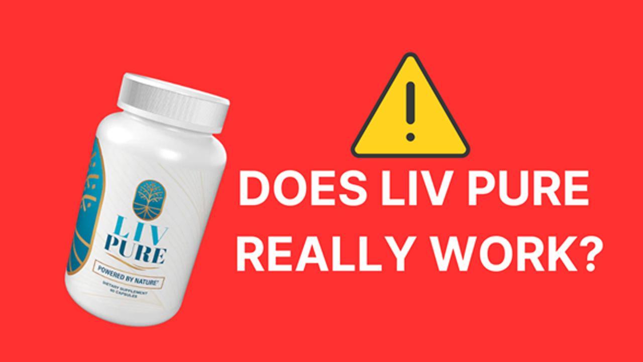  (Official 1 Month) Liv Pure Capsules Liver Detox Pills, LivPure  Supplement - Live Pure Liver Detox Cleanse Supplements, LivePure Diet  Hydration Reviews Liv Pur Health Support (60 Caps) 1 Month Supply 