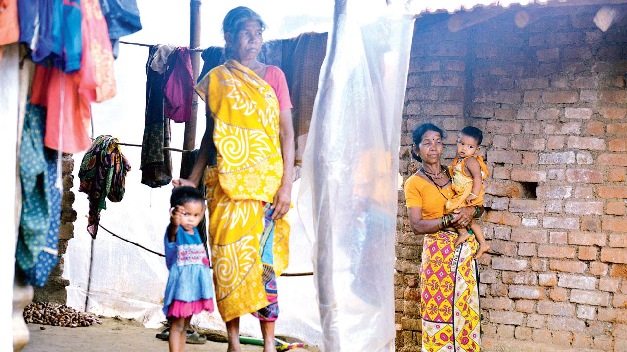 Not just tribal children, but their mothers are also affected by malnutrition. Pics/Hanif Patel