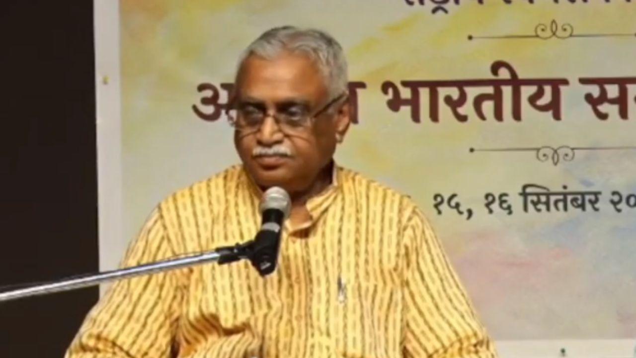RSS leader Manmohan Vaidya advocates understanding of Sanatan Dharma amid row