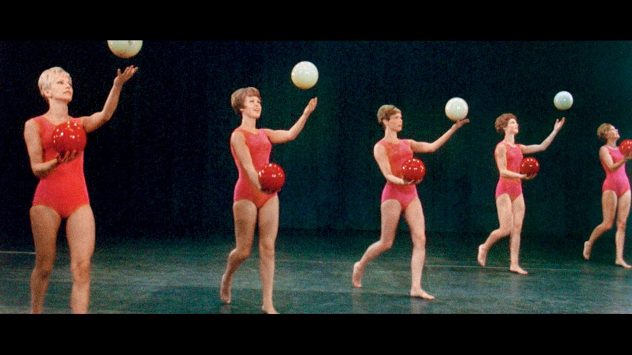 A still from the film, Olimpiad en Mexico from the 1968 Olympics in Mexico which earned an Academy Award nomination
