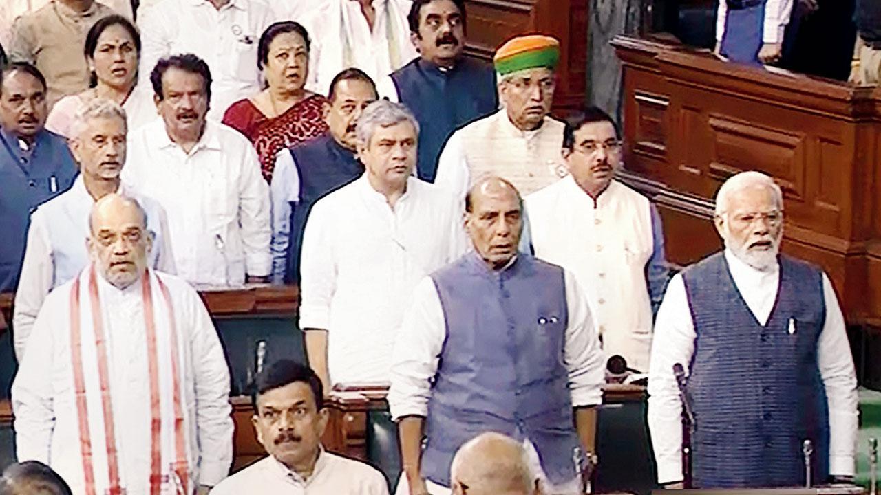 BJP issues whip to its MPs to ensure their presence
