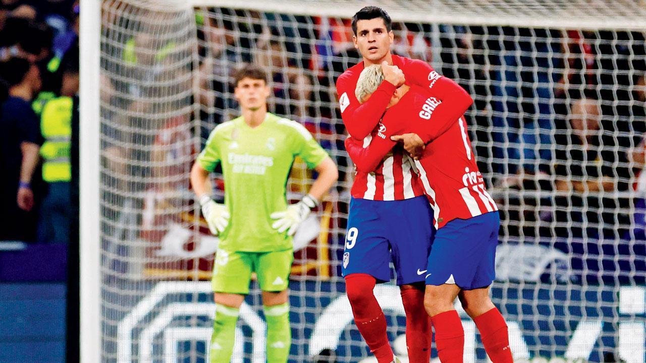 Alvaro Morata scores twice as Atletico beat Real 3-1 in Madrid derby