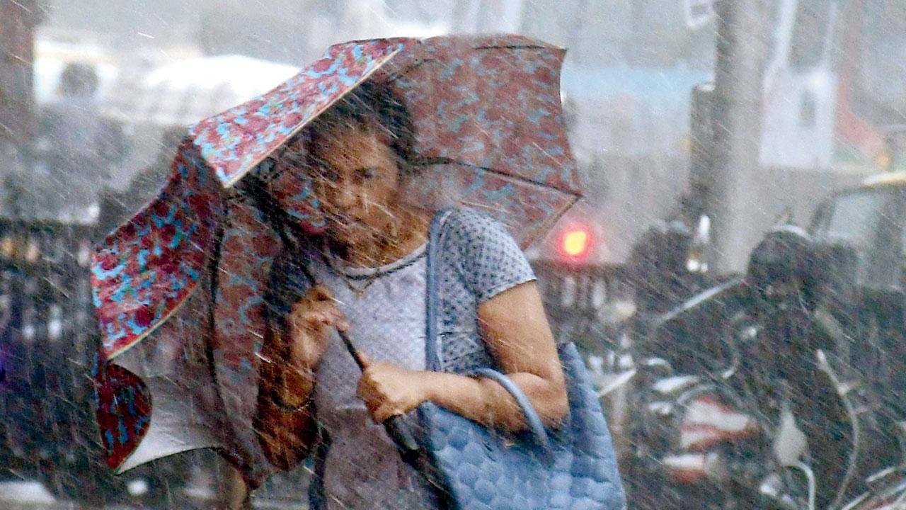 Mumbai rains: Persistent scattered showers ahead