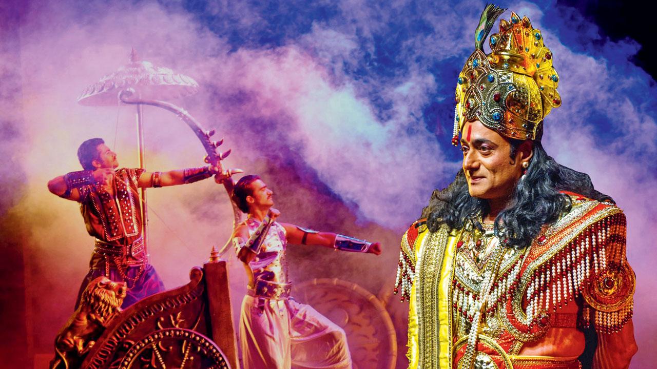 Nitish Bharadwaj cast as Lord Krishna