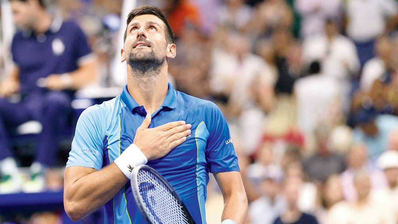 Djokovic storms into quarters with win over qualifier Gojo