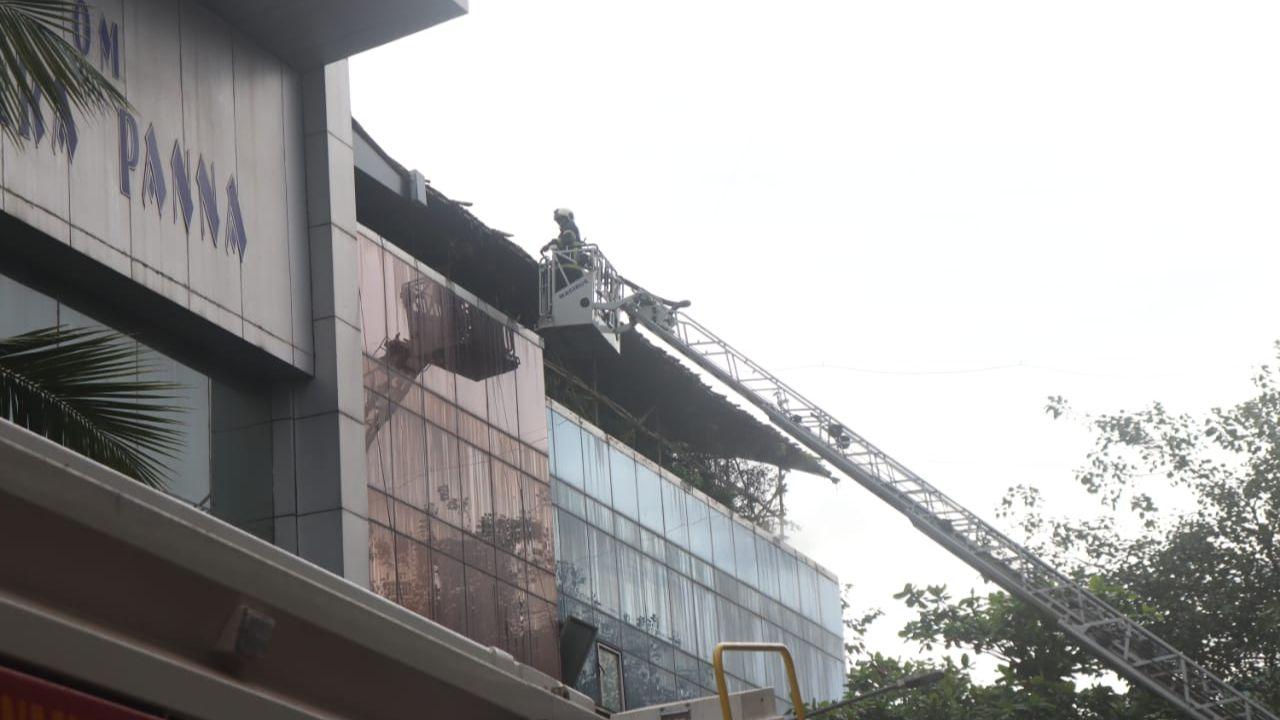 The incident happened around 3.10 pm in the afternoon and by 3.38 pm, Mumbai Fire Brigade had dubbed it to be ‘level-3’ fire which denotes a major fire.