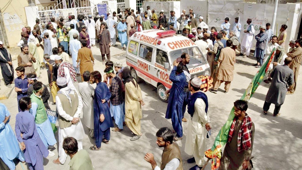 Over 50 people killed by blast in Pakistan’s Balochistan