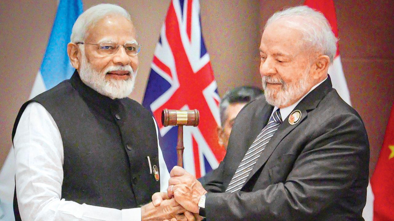 India passes G20 gavel to Brazil