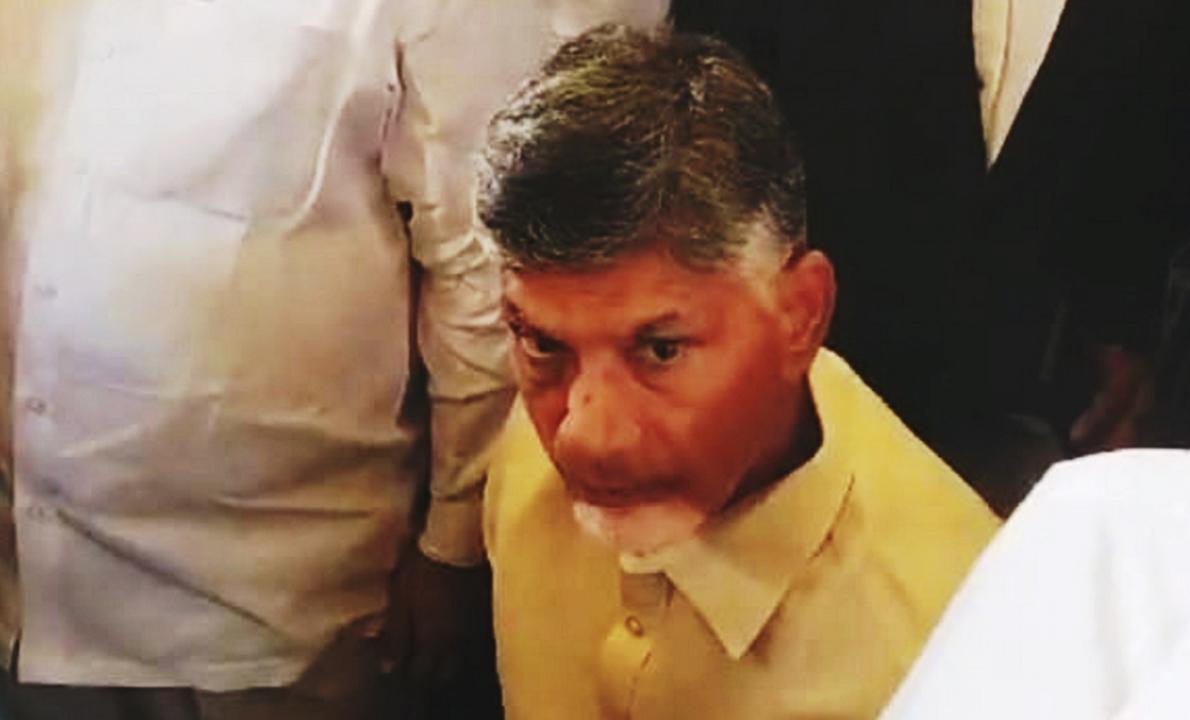 Ex-CM Chandrababu Naidu non-cooperative during questioning, claims AP police