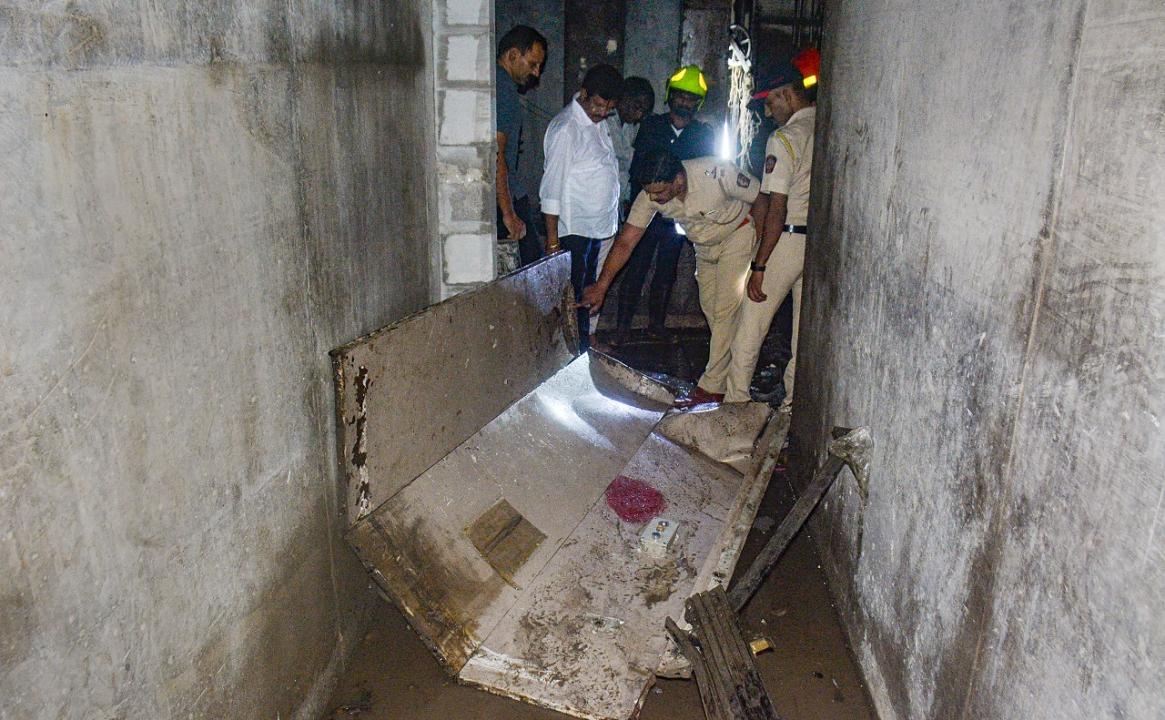 In Photos: Death toll rises to seven in Thane lift collapse