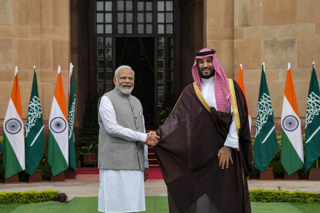 In Photos: PM Modi holds talks with Saudi Crown Prince