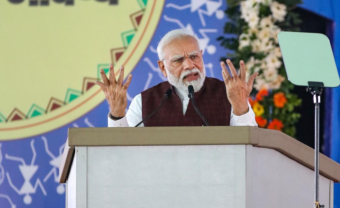 I-N-D-I-A alliance wants to destroy Sanatan Dharma, alleges PM Modi