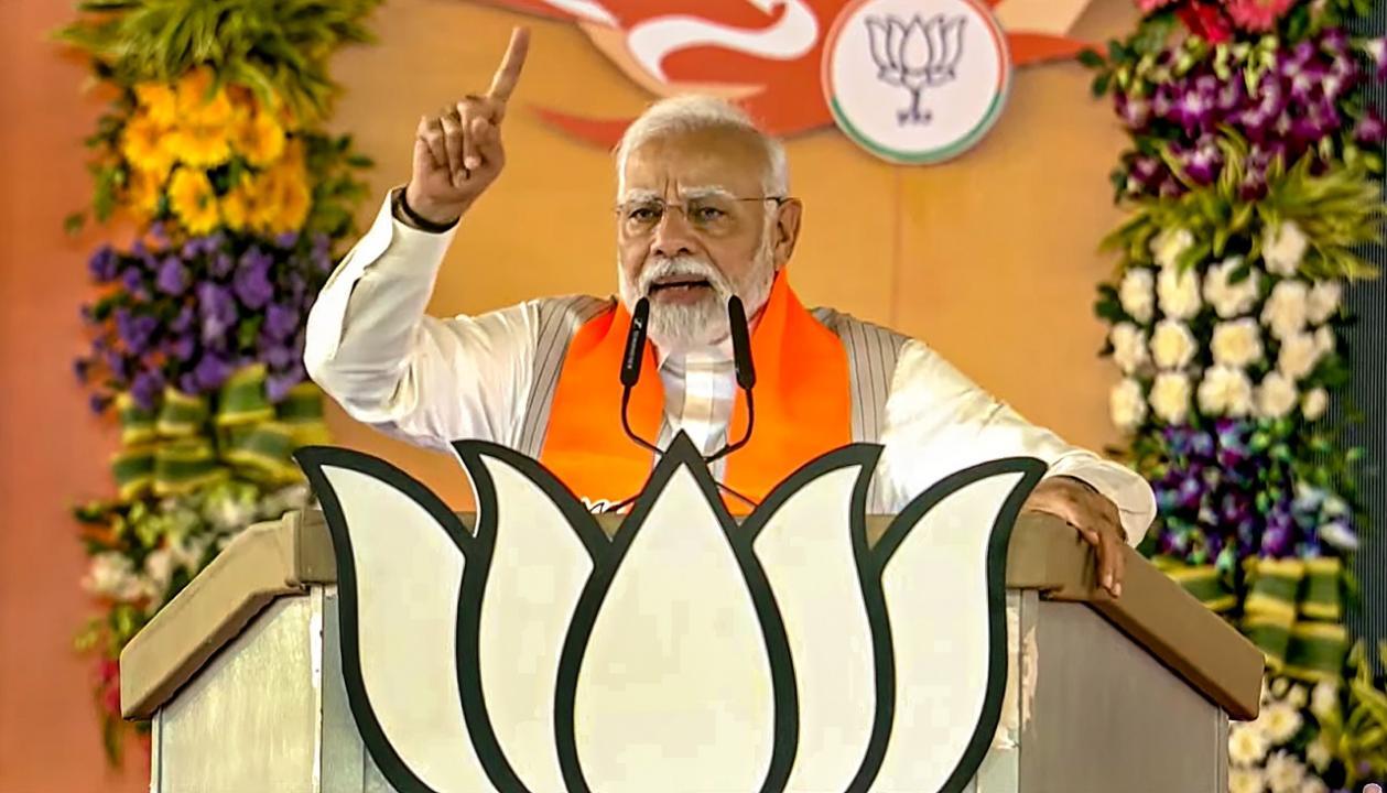In Photos: PM Modi addresses mega meet of BJP workers in Bhopal