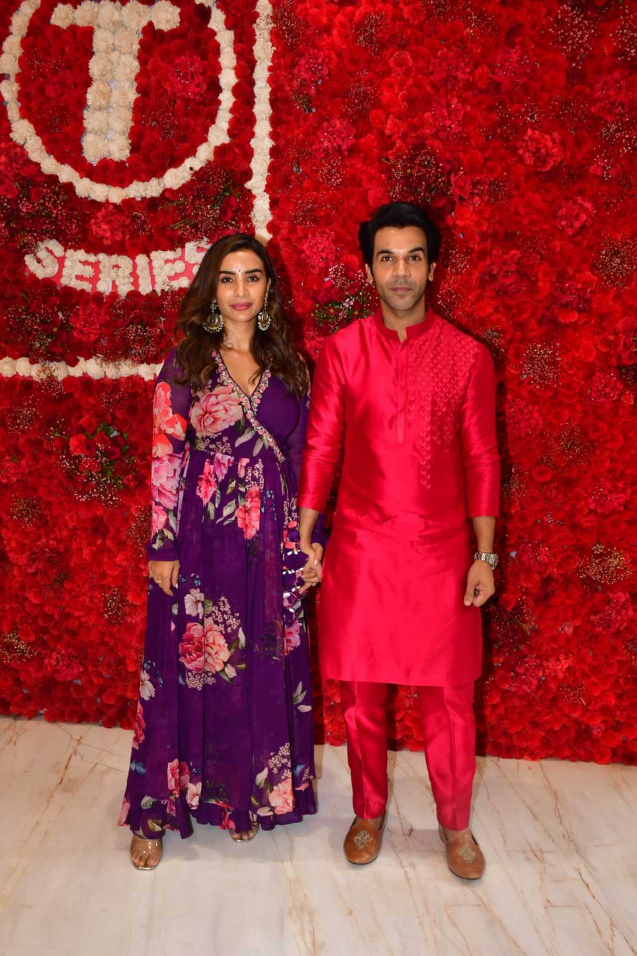 Rajkummar Rao and Patralekhaa looked stylish