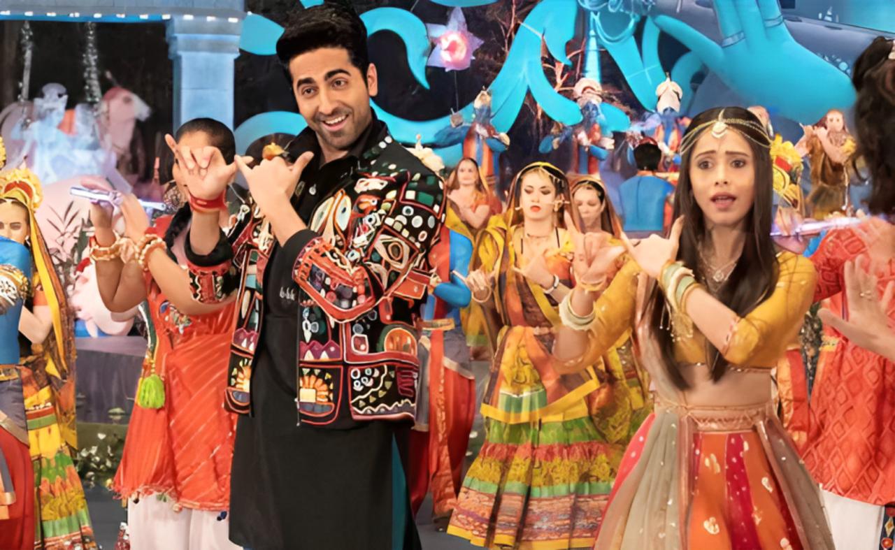 The song 'Radhe Radhe' from the movie 'Dream Girl' is a vibrant and celebratory track that exudes the joy and enthusiasm of Krishna devotees during the festive season. It captures the essence of devotion and love through its lyrics and energetic music, creating a festive and uplifting atmosphere that's synonymous with traditional Indian celebrations